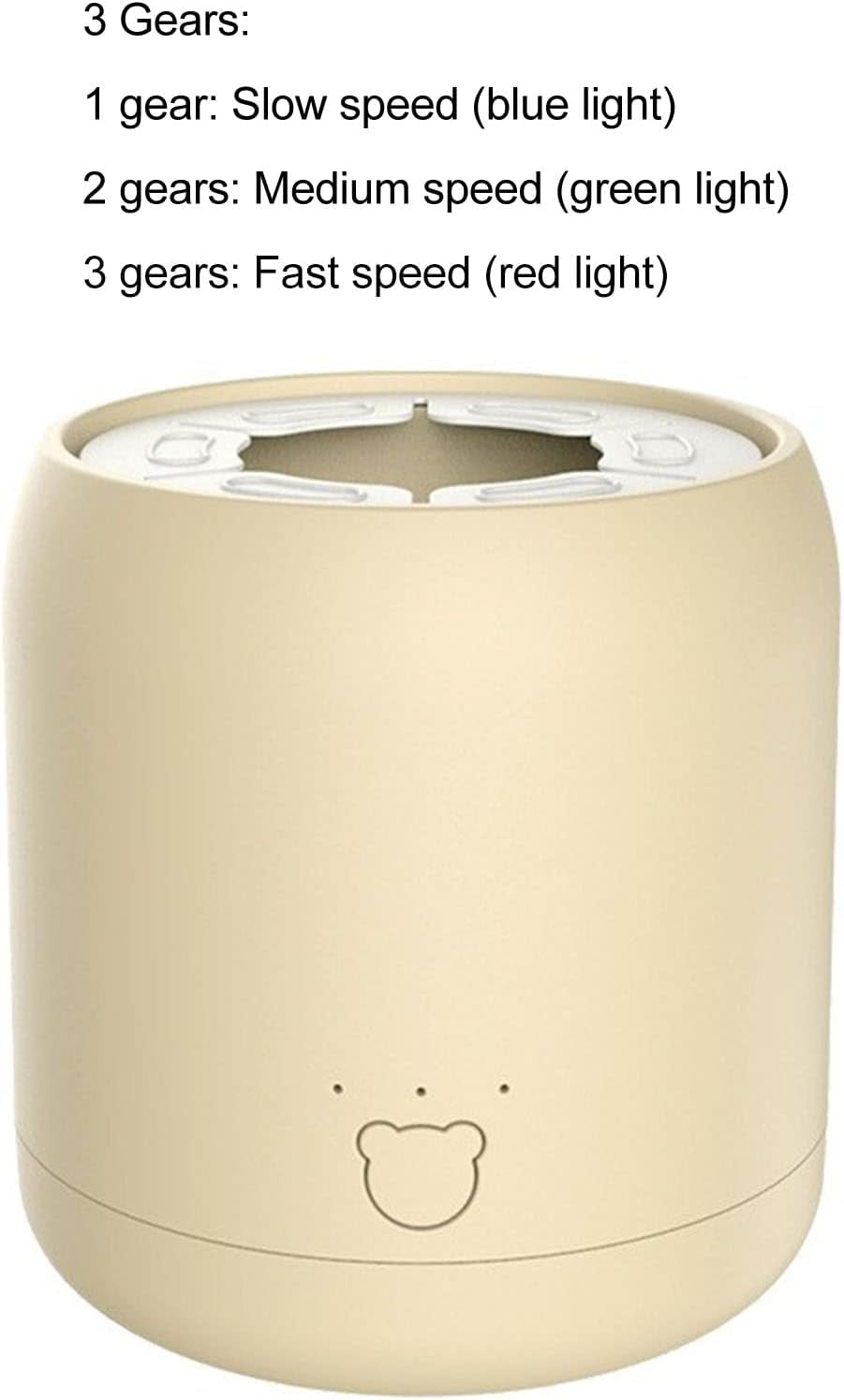Automatic Baby Formula Mixer, Electric Milk Shaker Low Noise, USB Charging, 3 Mixing Modes for Infant Feeding to Avoid Lumpy Reduce Bubbles