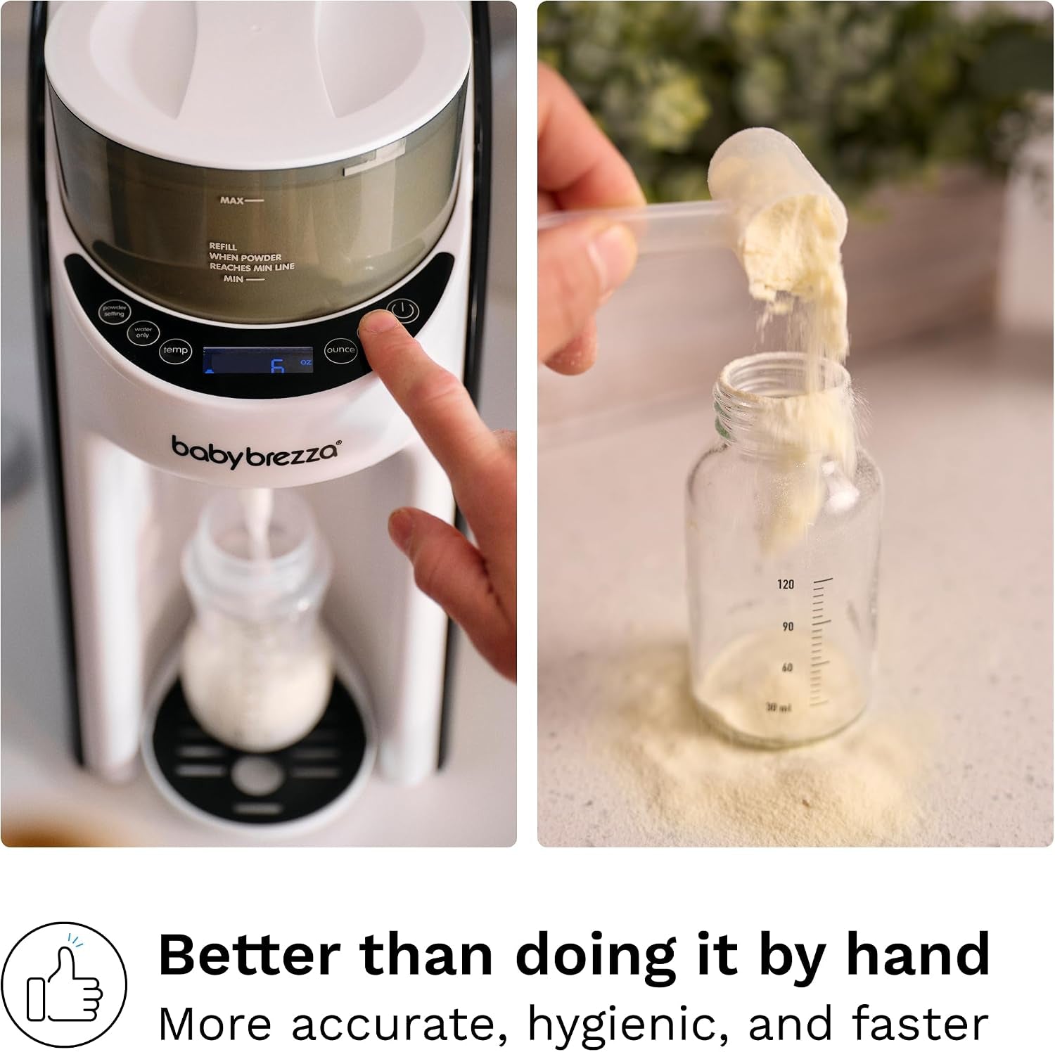 Formula Pro Advanced Formula Dispenser Machine - Automatically Mix a Warm Formula Bottle Instantly - Easily Make Bottle with Automatic Powder Blending, Charcoal