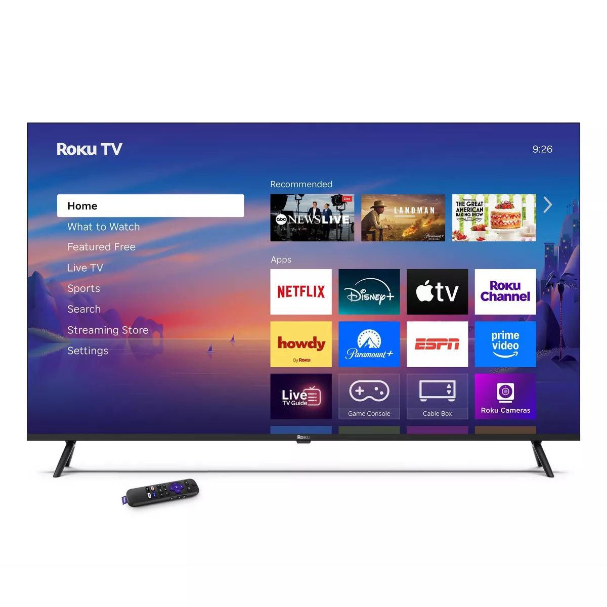 Roku 50" Select Series 4K HDR Smart Roku TV with Roku TV Remote