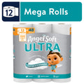 Ultra 2-Ply Toilet Paper, 12 Mega Rolls, 320 Sheets per Roll