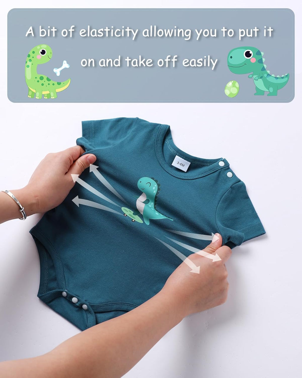 Baby Boy Clothes Newborn Summer Short Sleeve Cotton Crew Neck Button Crotch Romper Short Set Infant Boy Clothes