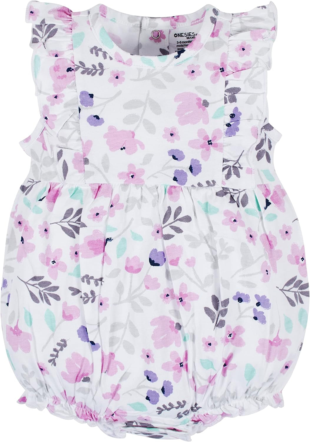 Baby Girls' 3-Pack Romper