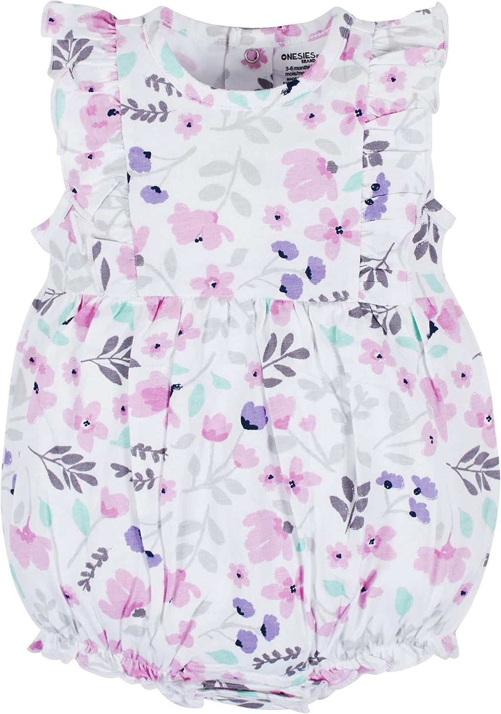 Baby Girls' 3-Pack Romper