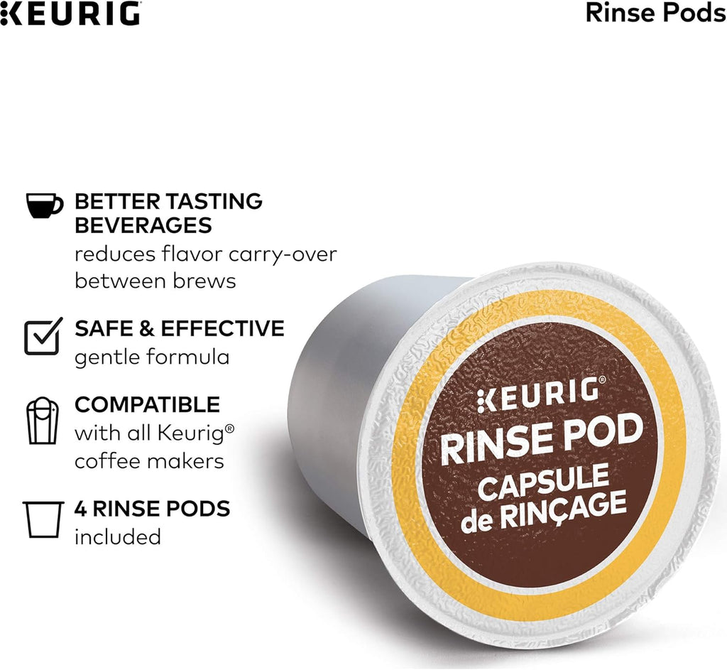 K-Elite Single-Serve K-Cup Pod Coffee Maker, Brushed Slate, 12 Oz. Brew Size 3-Month Brewer Maintenance Kit