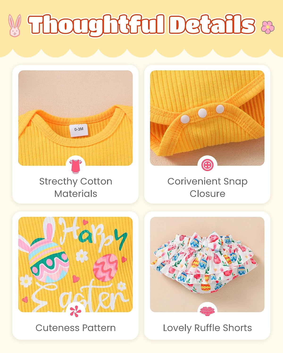 Newborn Infant Baby Girl Clothes Romper Shorts Set Floral Summer Outfits Cute Baby Clothes Girl