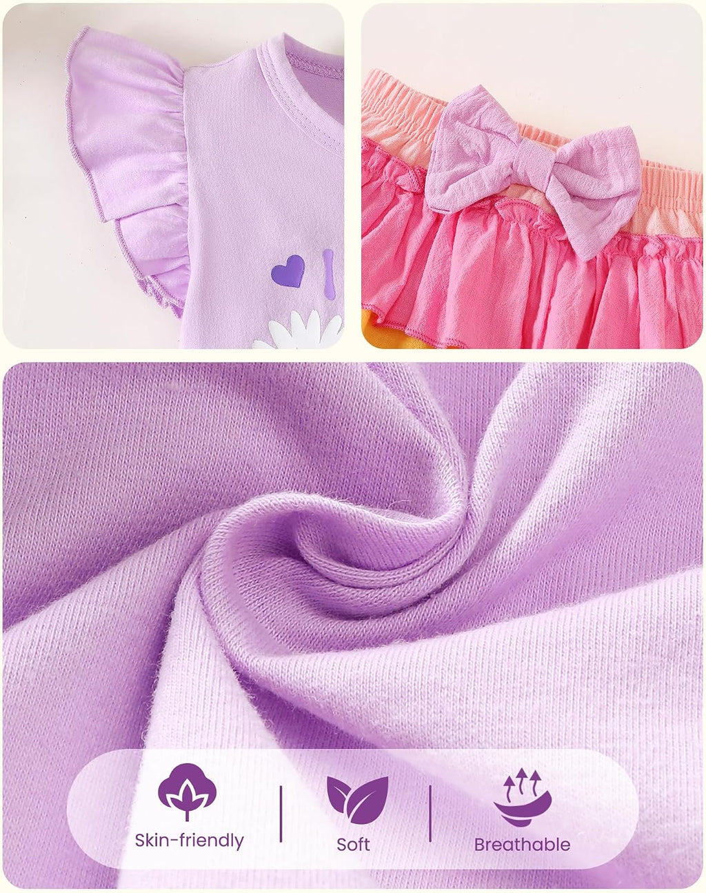 Newborn Infant Baby Girl Clothes Romper Shorts Set Floral Summer Outfits Cute Baby Clothes Girl