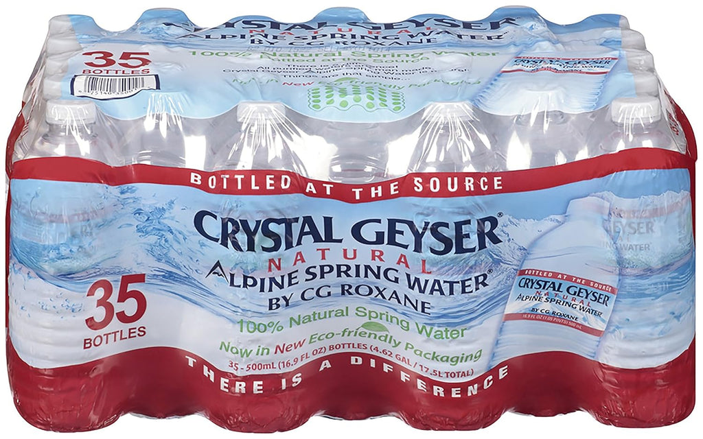 CGW35001PL Alpine Spring Water, 16.9 Oz. Bottles, Bottled at the Source (Pack of 1890)