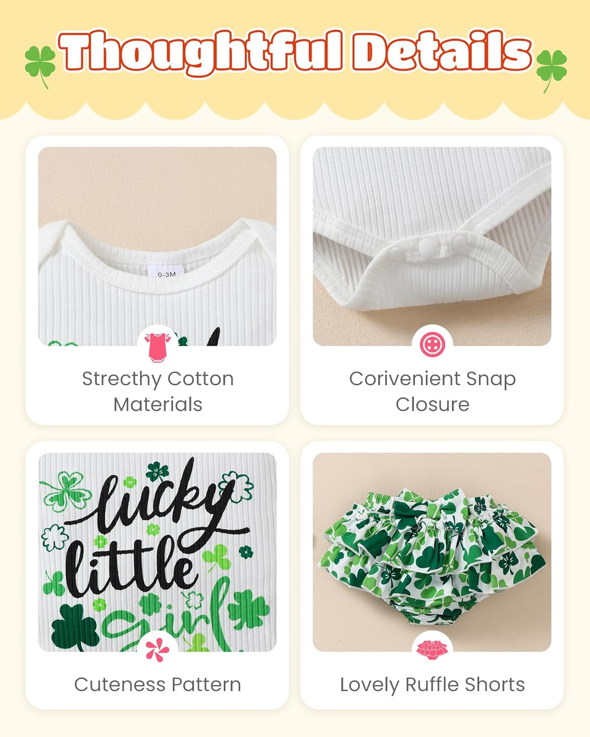 Newborn Infant Baby Girl Clothes Romper Shorts Set Floral Summer Outfits Cute Baby Clothes Girl