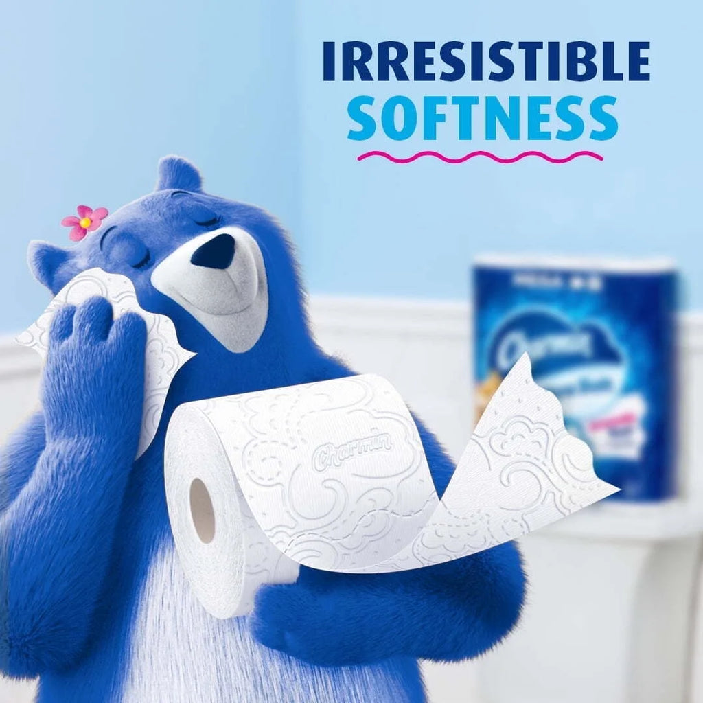 Ultra Soft Toilet Paper 6 Mega XL Rolls, 336 Sheets per Roll