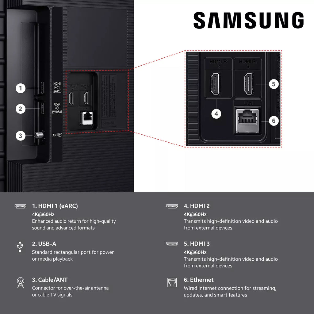 Samsung Crystal UHD 4K Smart TV