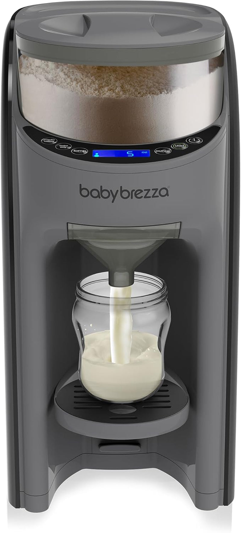 Formula Pro Advanced Formula Dispenser Machine - Automatically Mix a Warm Formula Bottle Instantly - Easily Make Bottle with Automatic Powder Blending, Charcoal