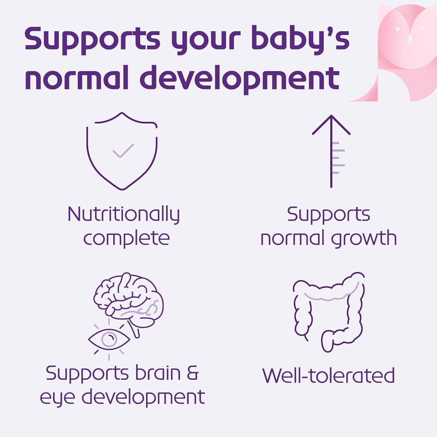 Nutricia  Infant - Food Allergy Relief Hypoallergenic Baby Formula with Amino Acids - Supports Normal Growth - Dairy-Free Infant Formula with DHA, ARA - 0-12 Months - 14.1 Oz (4-Pack)