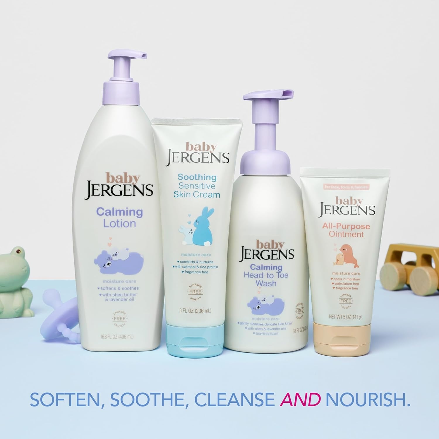 Baby Calming Lotion, Baby Calming Lotion, Lavender Baby Lotion, Baby Moisturizer with Shea Butter and Lavender Oil, 16.8 Fl Oz