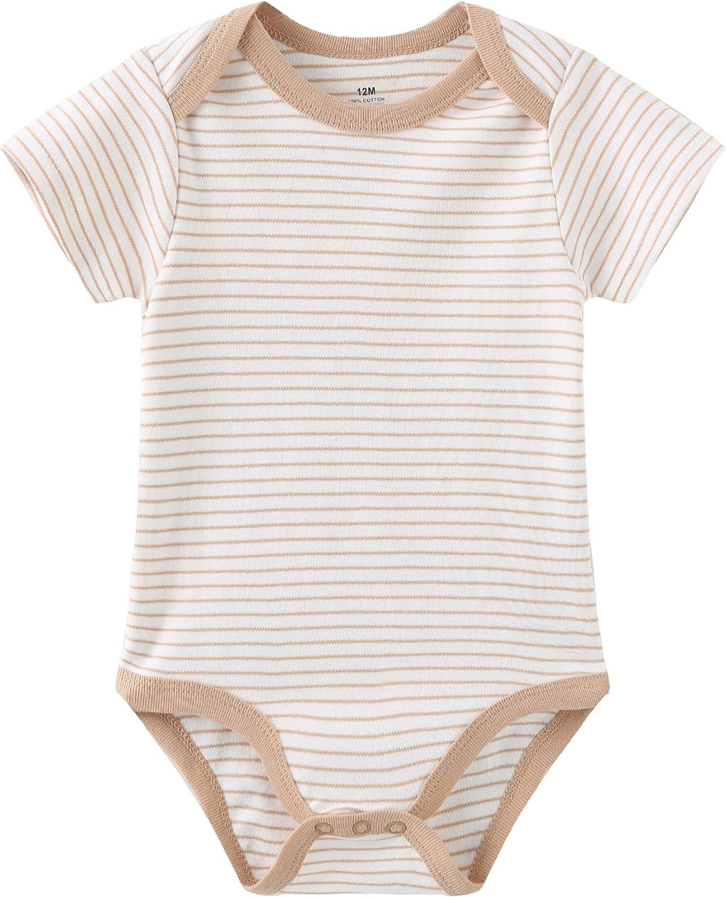 Baby Bodysuit Newborn Short Sleeve Baby One-Piece Cotton 5-Pack Baby Clothes