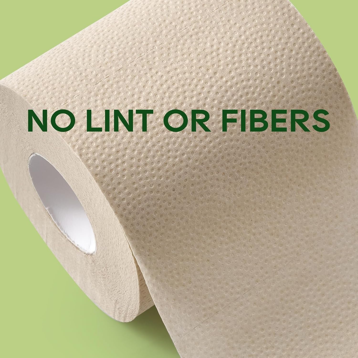 Bamboo Toilet Paper, Septic Safe Toilet Tissue, 24 Double Rolls, 320 Sheets per Roll, Tree Free, Non Toxic, 2 Ply, Soft and Absorbent, Eco Friendly Dye-Free Paper, Nature