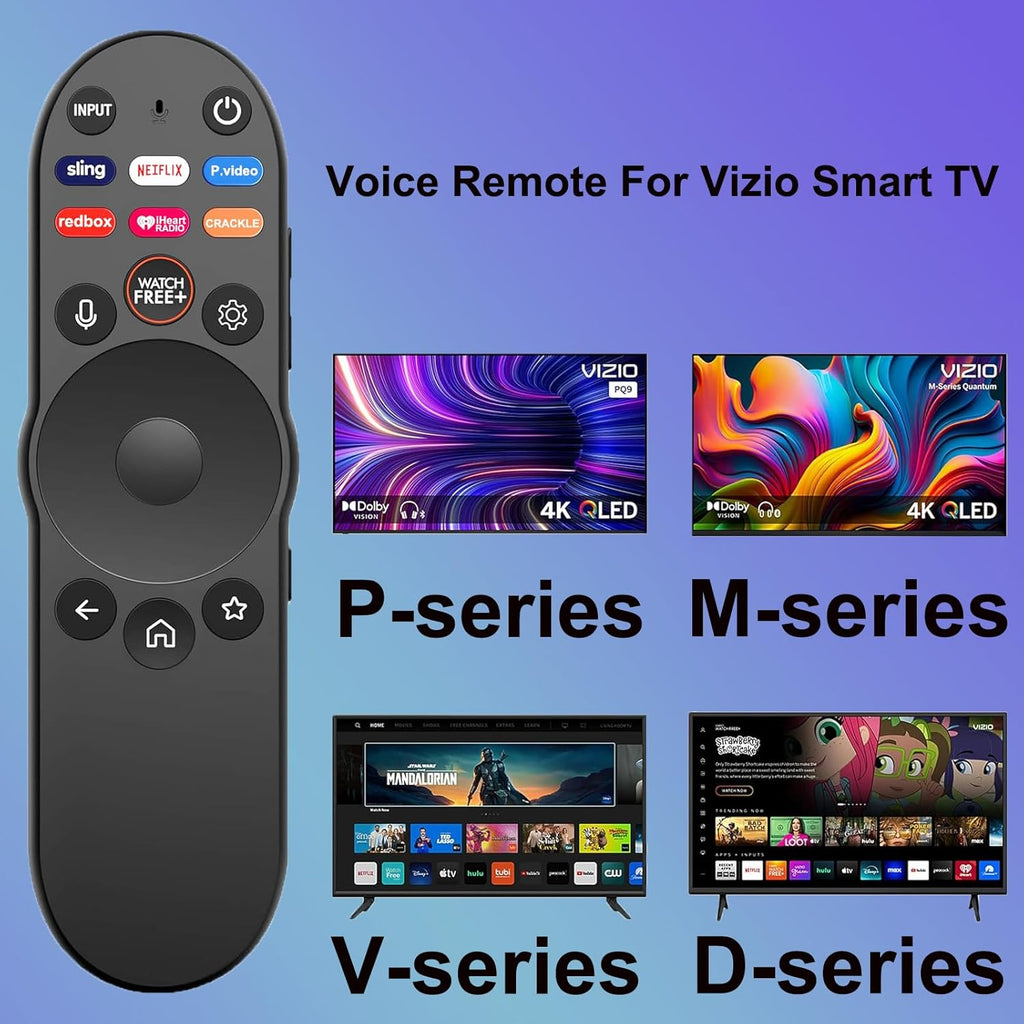 For Vizio Smart TV Remote Replacement for 2019-2026 VIZIO Remote Control for Smart TV with Voice Control