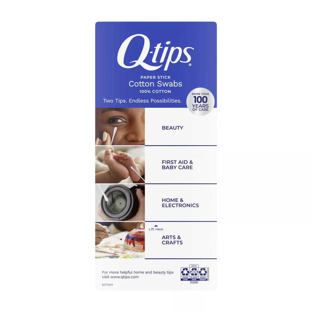 Q-Tips Cotton Swabs - 750Ct