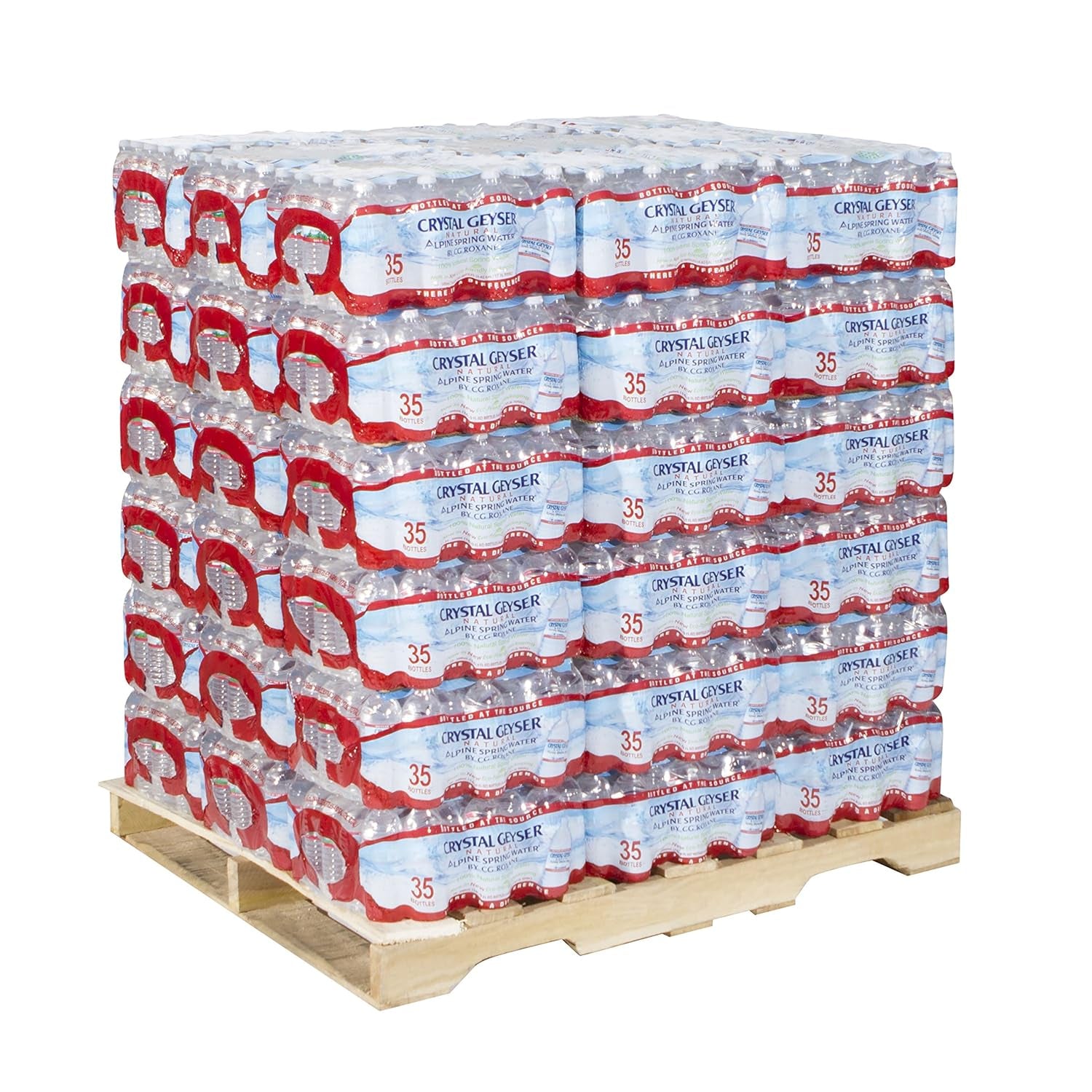 CGW35001PL Alpine Spring Water, 16.9 Oz. Bottles, Bottled at the Source (Pack of 1890)